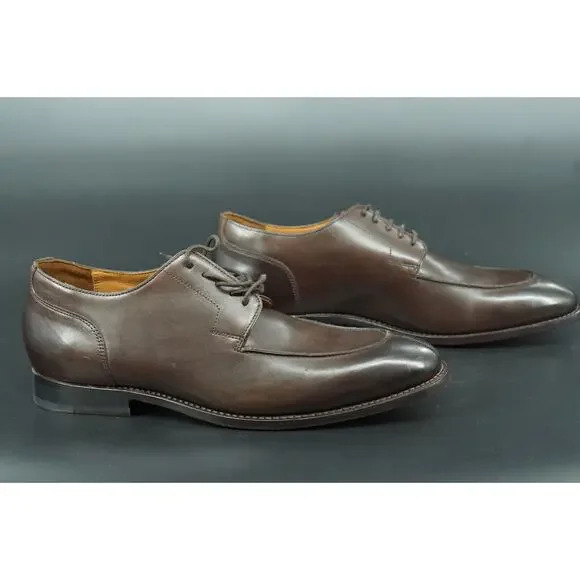 Allen Edmonds Watson Split Toe Derby Oxford Men Shoes Size 12 Brown New $395